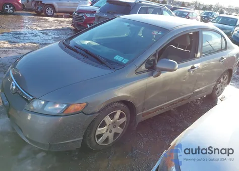 2006 Honda Civic Lx из США, поврежденный, VIN 1HGFA16546L049937